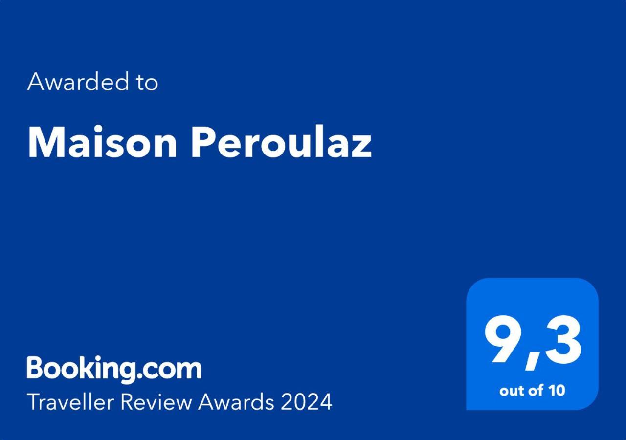 Maison Peroulaz Charvensod Exteriör bild